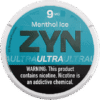 ZYN Ultra Menthol Ice 9MG