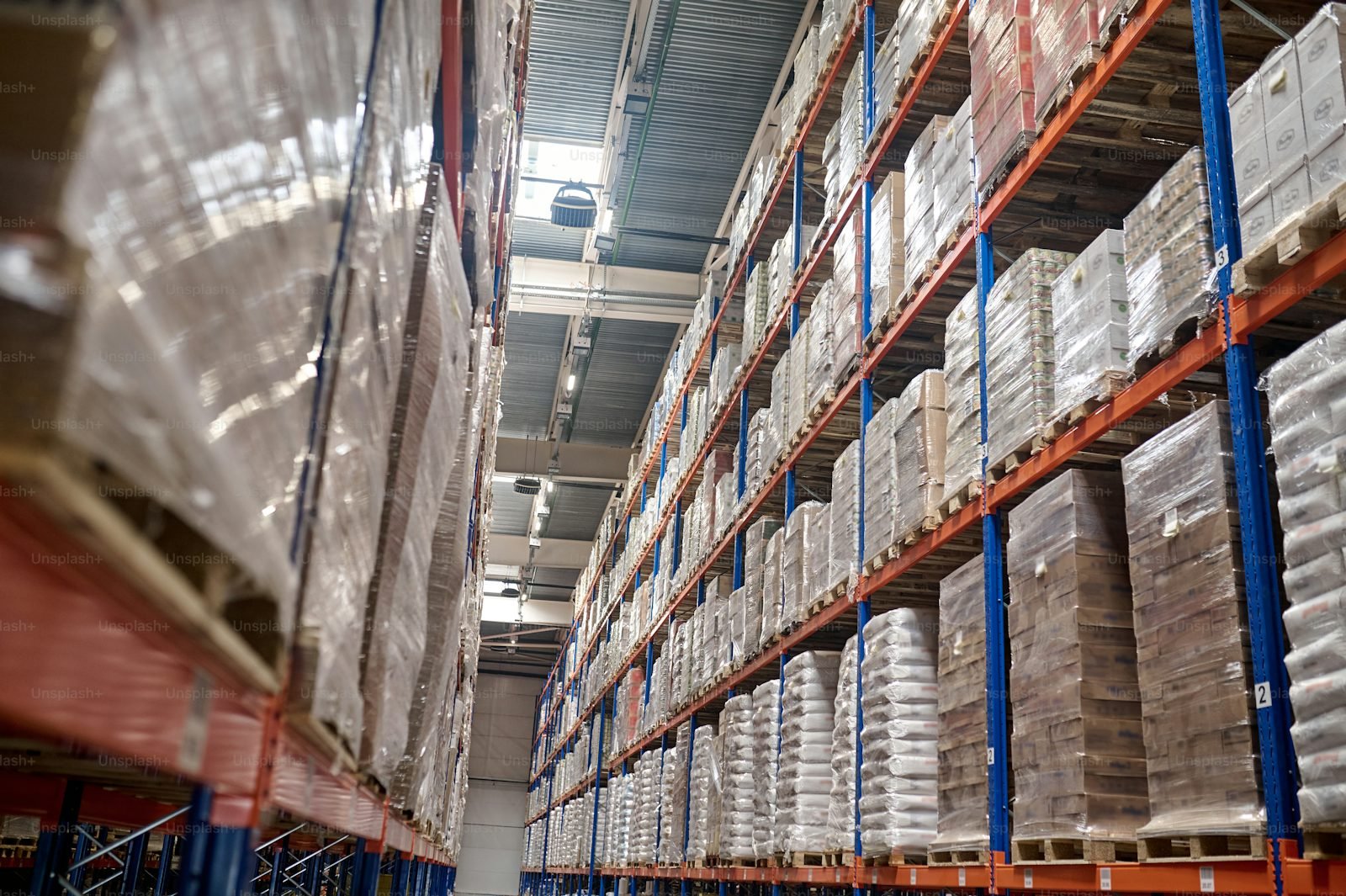 Warehouse shelving and stock rotation