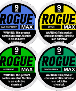 Rogue Max 9mg Mixpack Blue Raspberry Variety Pack