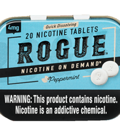 Rogue Peppermint 4mg Nicotine Tablets
