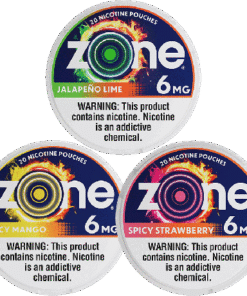 ZONE Spicy Mixpack 6mg Chili, Lime, Mango, Strawberry